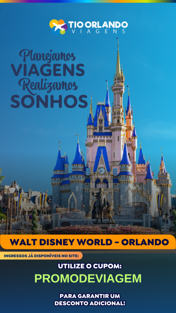 Ingressos Disney e Universal